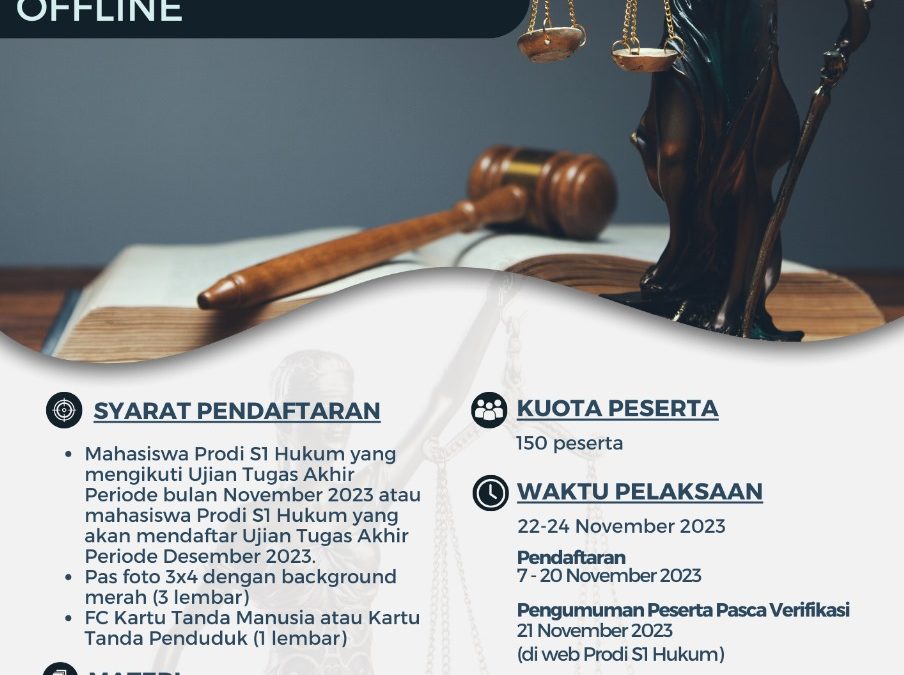 Pendaftaran Praktik Peradilan Online