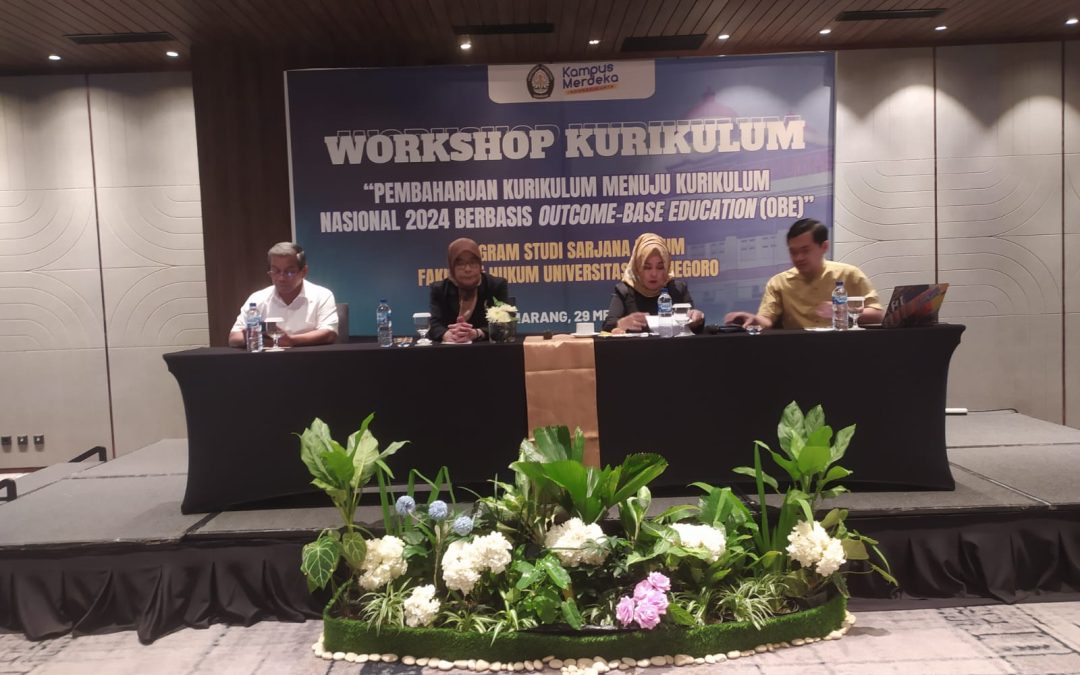 Curriculum Workshop for Undergraduate Study Programme FH Undip